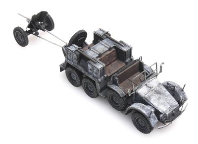 ARTITEC | KRUPP-PROTZE + 3.7 CM-PaK 'WINTER' (READY MADE) | 1:87 