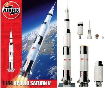 AIRFIX VINTAGE CLASSICS | APOLLO SATURN V 50th ANNIVERSARY MOON LANDING | 1:144