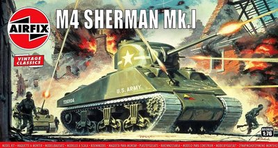 AIRFIX VINTAGE CLASSICS | SHERMAN M4 MK1 | 1:76