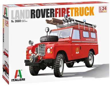 ITALERI | LAND ROVER FIRE TRUCK | 1:24