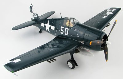 HOBBY MASTER | GRUMMAN F6F-5 HELLCAT 'JOLLY ROGERS' WHITE 50 VF-17 USS HORNET 1945 | 1:32