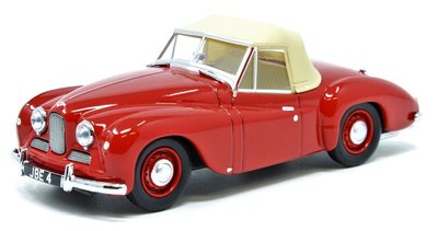 OXFORD DIECAST | JOWETT JUPITER SA (RED) 1950 | 1:43