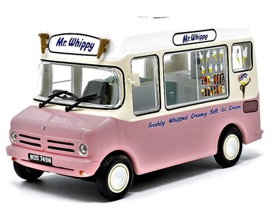 OXFORD DIECAST | BEDFORD CF ICE CREAM VAN MORRISON 'Mr WHIPP' IJSCOWAGEN | 1:43