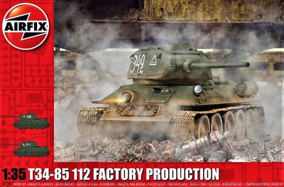 AIRFIX | T34/85 112 FACTORY PRODUCTION (PLASTICBOUWPAKKET) | 1:35 