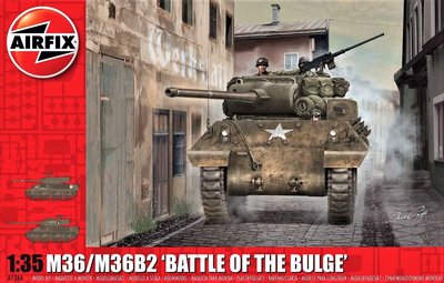 AIRFIX | M36/M36B2 'BATTLE OF THE BULGE' (PLASTICBOUWPAKKET) | 1:35 