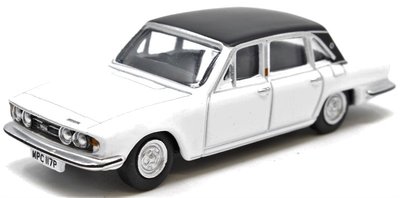 OXFORD DIECAST | TRIUMPH 2500 WHITE | 1:76