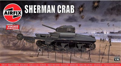 AIRFIX VINTAGE CLASSICS | SHERMAN CRAB WWII | 1:76