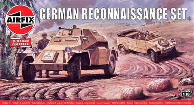 AIRFIX VINTAGE CLASSICS | GERMAN RECONNAISANCE SET WWII | 1:76