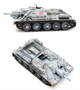 ARTITEC | SU-122 USSR WINTER (READY MADE) | 1:87