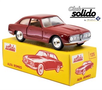 SOLIDO CLUB | ALFA ROMEO 2600 ROOD 1963 | 1:43