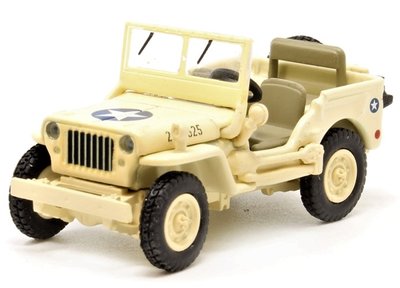 OXFORD DIECAST | WILLYS MB JEEP USAAF TUNISIA 1943 | 1:76