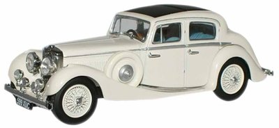 OXFORD MODELS - JSS001 JAGUAR SS SALOON 2.5 CREME - 1:43