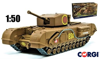 CORGI | CHURCHILL MKIII TANK 6TH SCOTS GUARDS BRIGADE 1943 LIM.ED. | 1:50