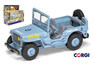 CORGI | WILLYS MB JEEP SEABEES CORP | FTB