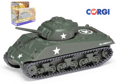 CORGI | SHERMAN M4 M3 TANK US ARMY LUXEMBOURG 1944 | FTB