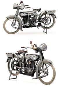 ARTITEC | NSU MOTORFIETS MILITAIR WOI 1914 (READY-MADE) | 1:87