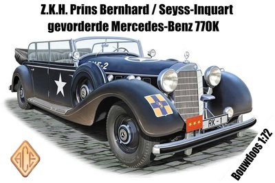 ACE | MERCEDES TYPE 770K Z.K.H. PRINS BERNHARD SEYSS-INQUART GEVORDERDE MERCEDES-BENZ | 1:72