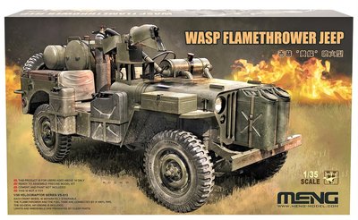 MENG | WASP FLAMETHROWER WILLYS MB JEEP | 1:35