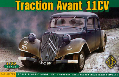 ACE | STAFF CAR CITROEN TRACTION AVANT 11CV | 1:72