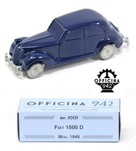 OFFICINA 942 | FIAT 1500 D BLAUW 1948 | 1:43