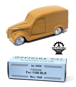 OFFICINA 942 | FIAT 1100 BLR BESTEL OKERGEEL 1948 | 1:43