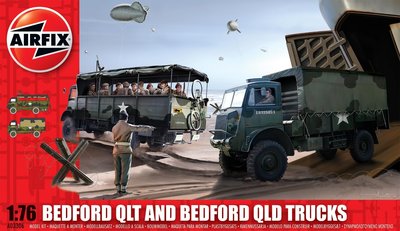 AIRFIX | BEDFORD QLT AND BEDFORD QLT TRUCKS | 1:76