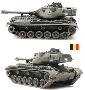 ARTITEC | M47 TREINLADING DEFENSIE BELGIE (READY MADE) | 1:87