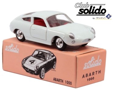SOLIDO CLUB | FIAT 1000 ABARTH BIALBERO 1962 | 1:43