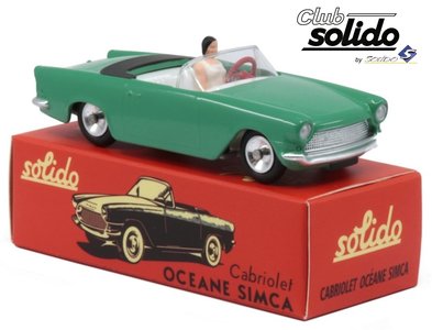 SOLIDO CLUB | SIMCA OCEANE CABRIO 1957 | 1:43