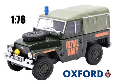 OXFORD DIECAST | ROYAL NAVY LAND ROVER LIGHTWEIGHT | 1:76