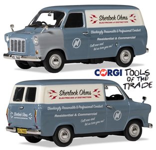 CORGI | FORD TRANSIT MKI "SHERLOCK OHMS" | 1:43