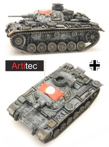 ARTITEC | PANZERKAMPFWAGEN III AUSF H WINTER (READY-MADE) | 1:87