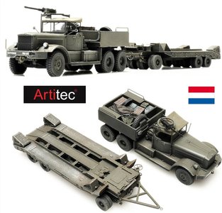 ARTITEC | M19 DIAMOND T MET AANHANGER KONINKLIJKE LANDMACHT (READY-MADE) | 1:87