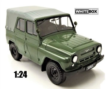 WHITEBOX | UAZ 469 OLIVE GREEN | 1:24