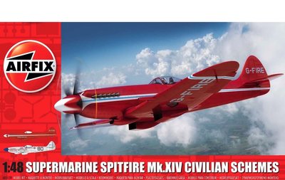 AIRFIX | SUPERMARINE SPITFIRE MkXIV CIVILLIAN SCHEMES | 1:48