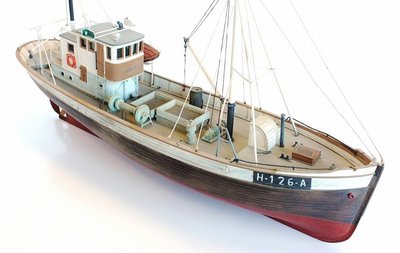 ARTITEC | NOORSE VISSERSBOOT 'FRAMTID I' VOLROMP | 1:87