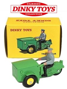DINKY TOYS | TRIPORTEUR (DRIEWIELIGE MOTORBAKFIETS) | 1:43