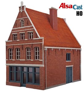 ALSACAST | KANTOOR MET BOVENWONING | 1:87