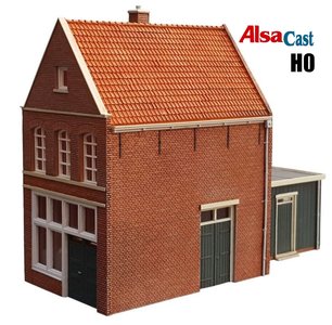 ALSACAST | WINKEL IN HISTORISCH PAND MET SCHUUR | 1:87