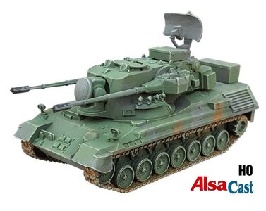 ALSACAST | GEPARD A2 FLAKPANZER (BOUWKIT) | 1:87