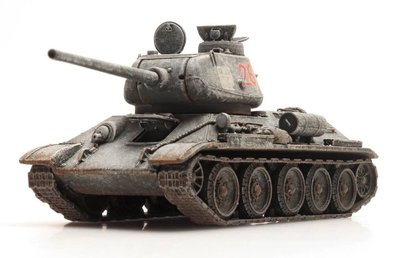 ARTITEC - T34-85 SOVJET-LEGER WINTER (Kant en Klaar Model) - 1:87