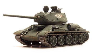 ARTITEC - T34-85 SOVJET-LEGER GROEN (Kant en Klaar Model) - 1:87