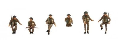 ARTITEC - UK BREN TEAM 6 FIGUREN (kant en klaar) - 1:87