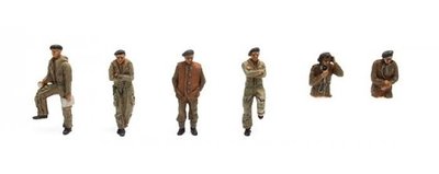 ARTITEC - UK TANK CREW 6 FIGUREN (kant en klaar) - 1:87