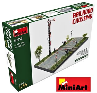 MINIART | RAILROAD CROSSING | 1:35