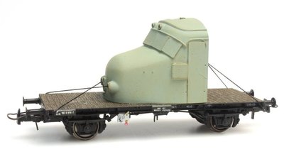 ARTITEC - NS WERKWAGEN NS 30 84 982 0 856-7 MET NEUS "HONDEKOP" - 1:87