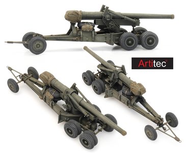 ARTITEC | 155 MM M1 'LONG TOM' TRANSPORT MODE (READY MADE) | 1:87