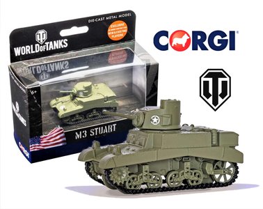 CORGI | M3 STUART 'WORLD OF TANKS' | 1:64