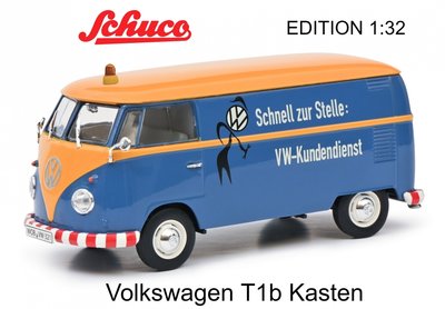 SCHUCO | VW T1B KASTEN 'KUNDENDIENST' VOLKSWAGEN BESTELBUS | 1:32