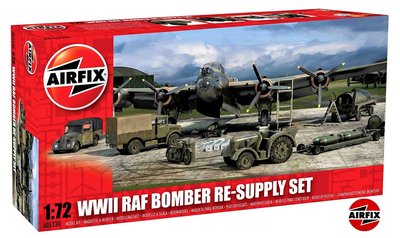 AIRFIX | WWII RAF BOMBER RE-SUPPLY SET | 1:72
